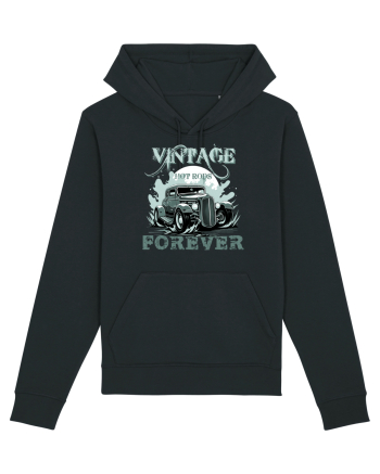 VINTAGE HOT RODS FOREVER 4 Black