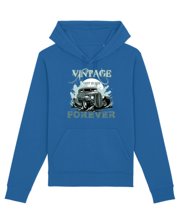 VINTAGE HOT RODS FOREVER 4 Royal Blue
