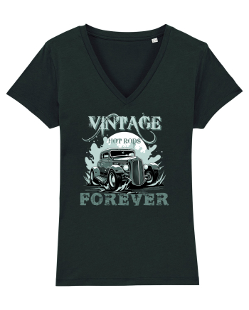 VINTAGE HOT RODS FOREVER 4 Black