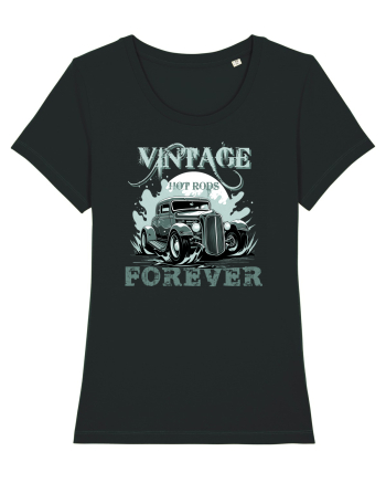 VINTAGE HOT RODS FOREVER 4 Black