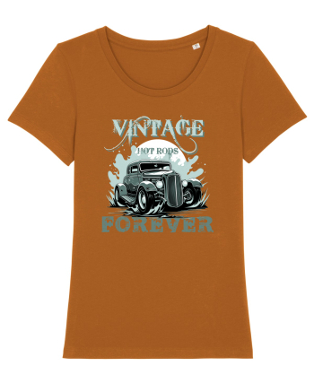 VINTAGE HOT RODS FOREVER 4 Roasted Orange