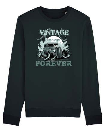 VINTAGE HOT RODS FOREVER 4 Black
