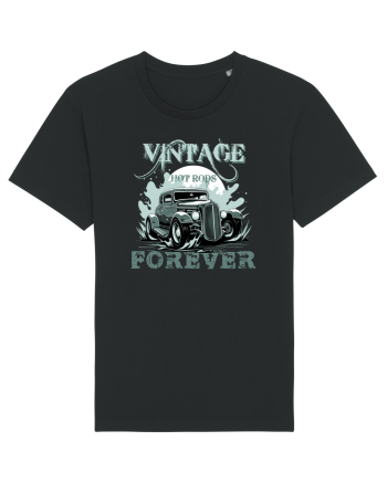 VINTAGE HOT RODS FOREVER 4 Black
