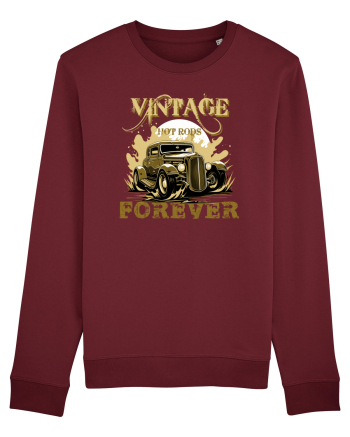VINTAGE HOT RODS FOREVER 5 Burgundy