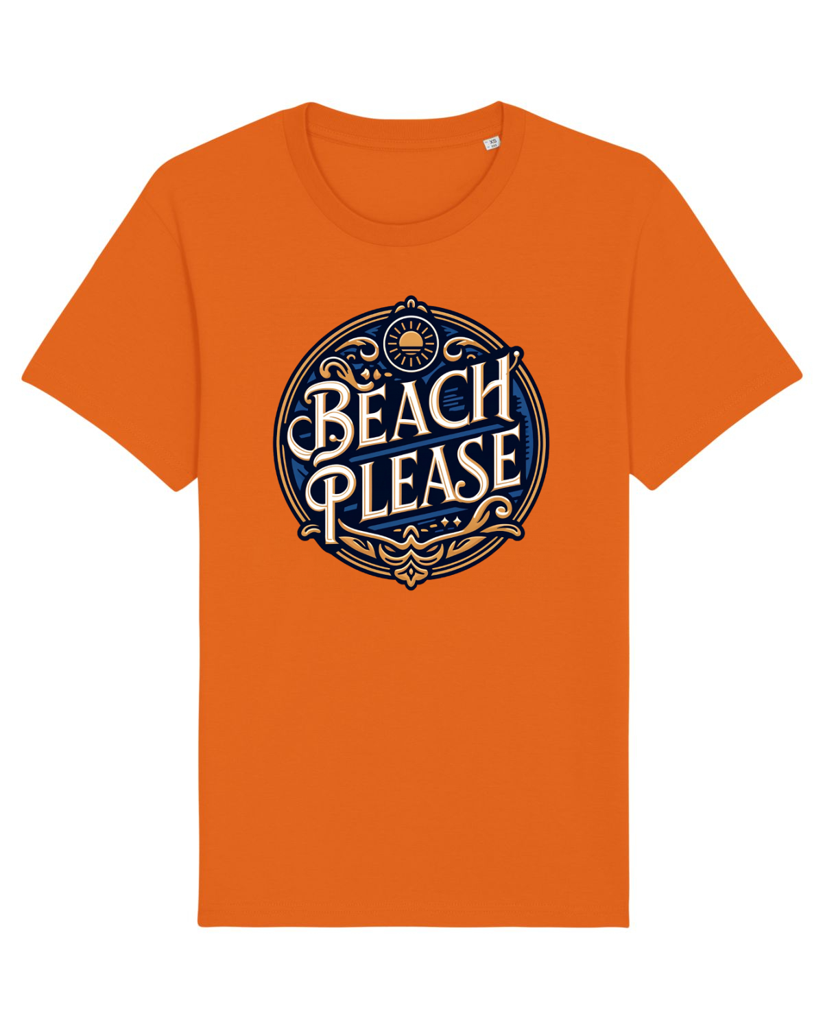 Tricou mânecă scurtă Unisex Rocker Bright Orange