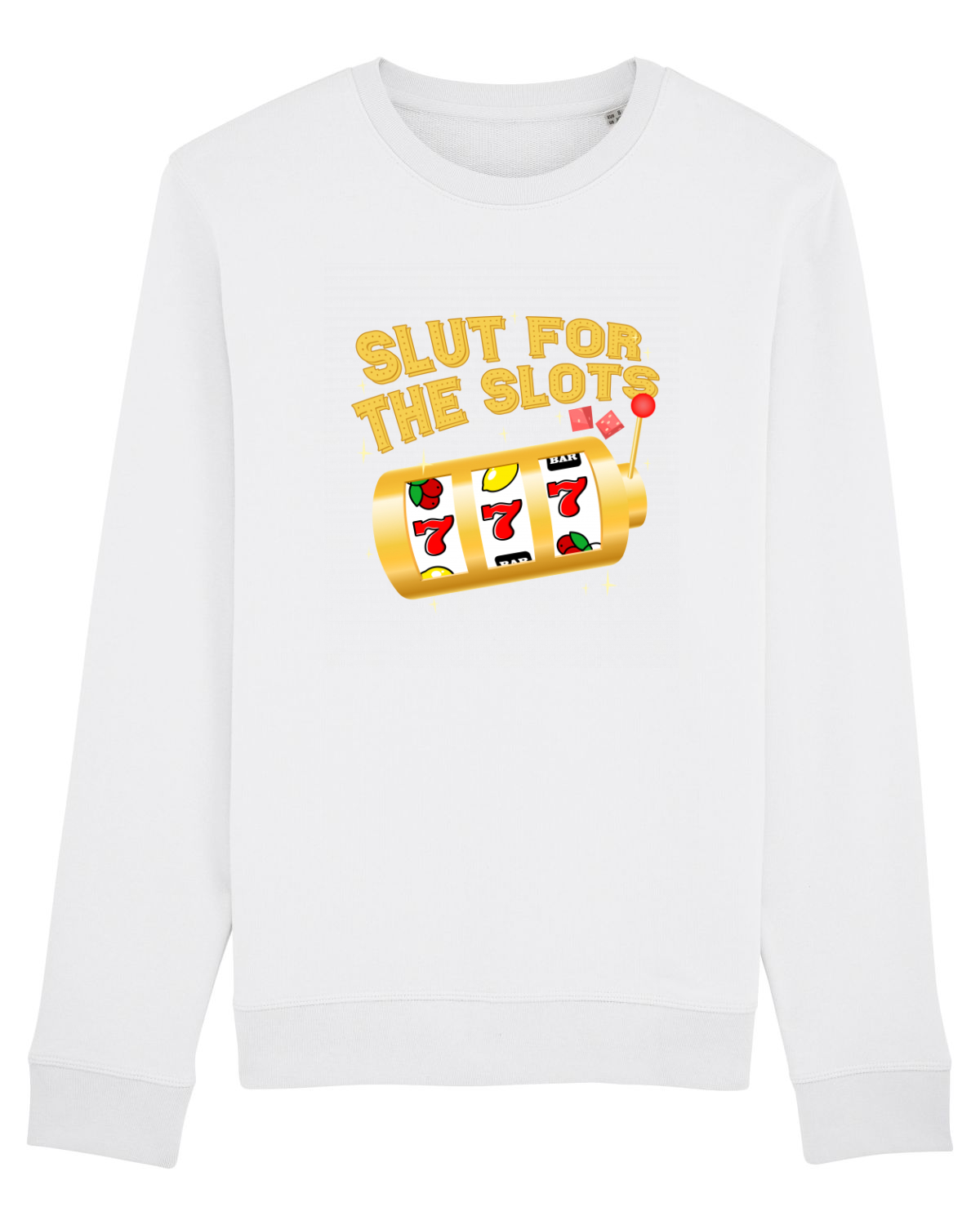 Bluză mânecă lungă Unisex Rise White