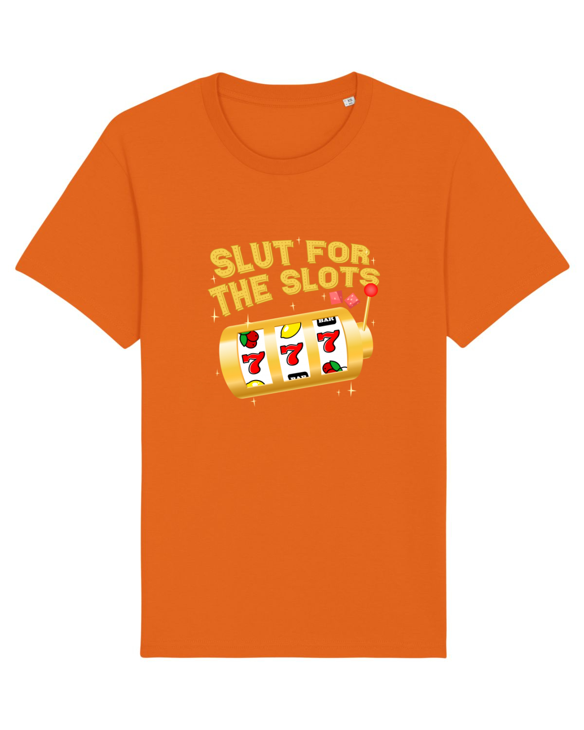 Tricou mânecă scurtă Unisex Rocker Bright Orange
