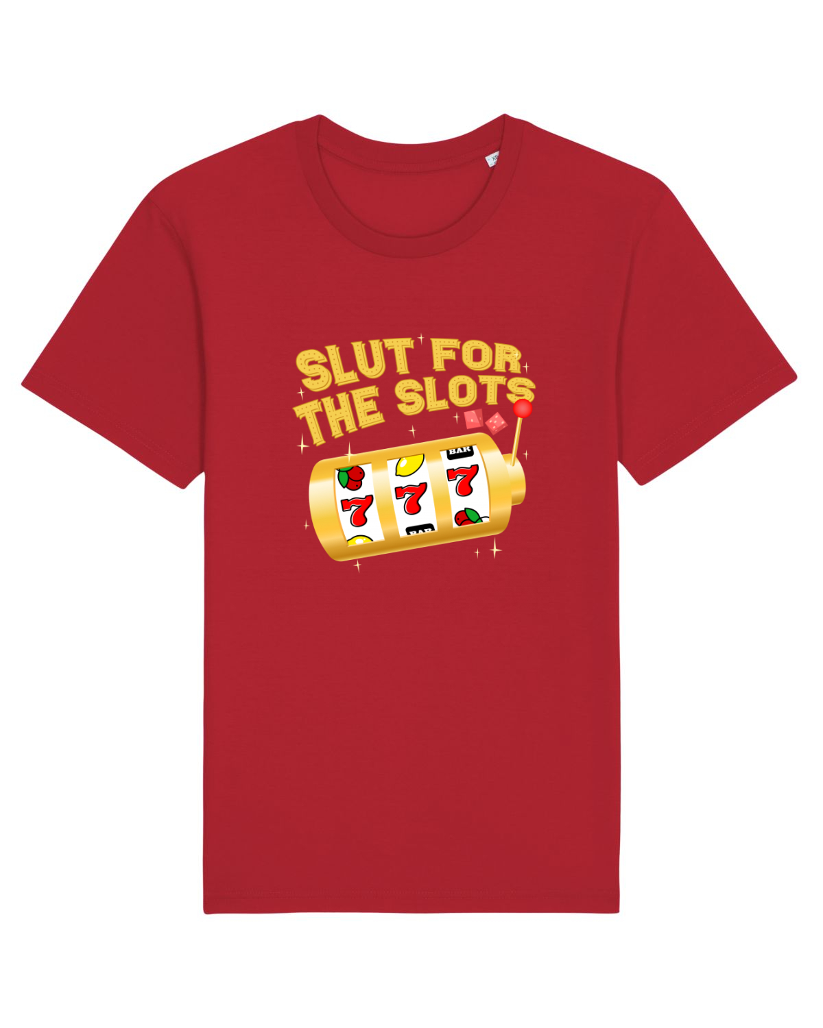 Tricou mânecă scurtă Unisex Rocker Red