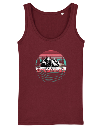 Let’s go hiking Burgundy