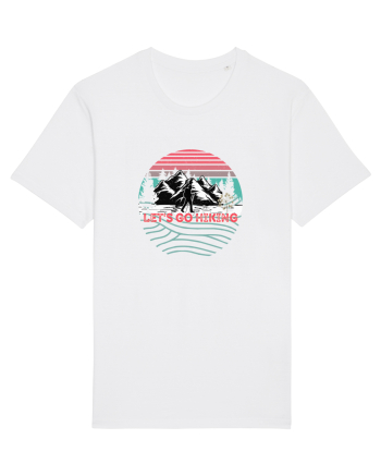 Let’s go hiking Tricou mânecă scurtă Unisex Rocker