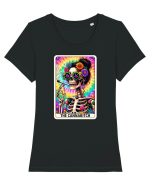 Cannabitch Mom Tricou mânecă scurtă guler larg fitted Damă Expresser