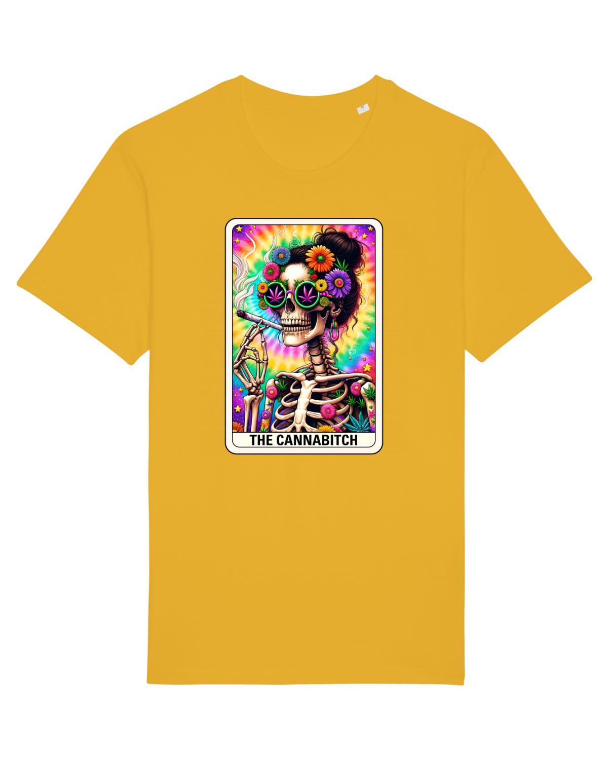 Tricou mânecă scurtă Unisex Rocker Spectra Yellow