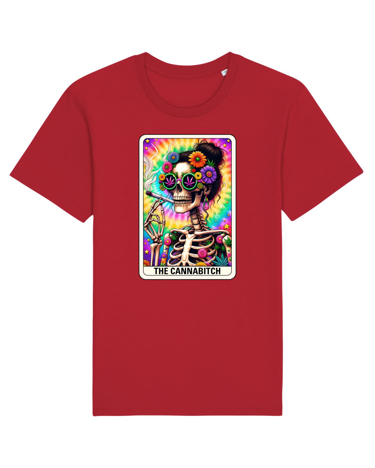 Tricou mânecă scurtă Unisex Rocker Red