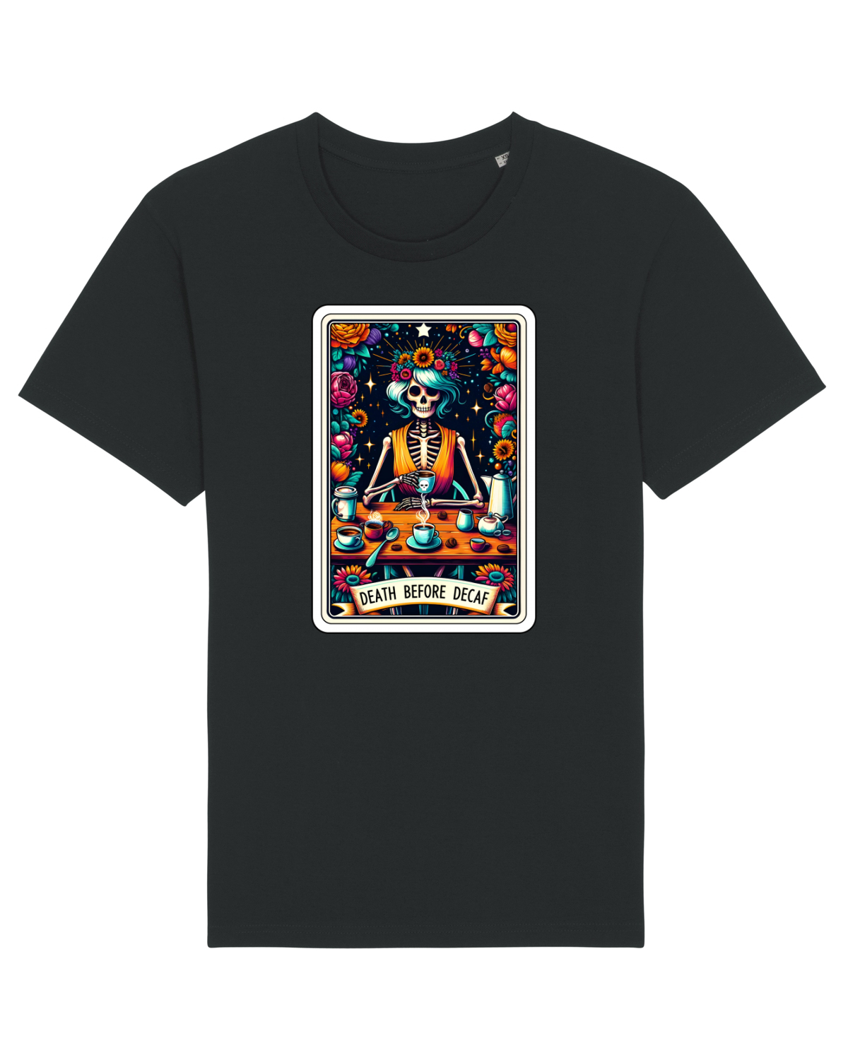Tricou mânecă scurtă Unisex Rocker Black