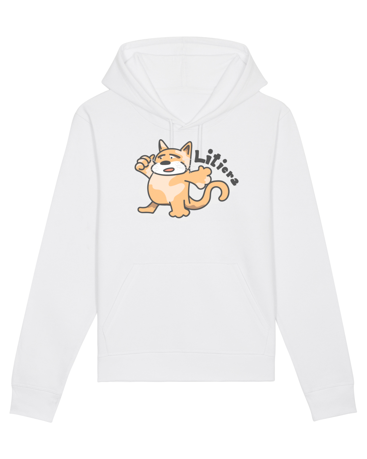 Hanorac Unisex Drummer White