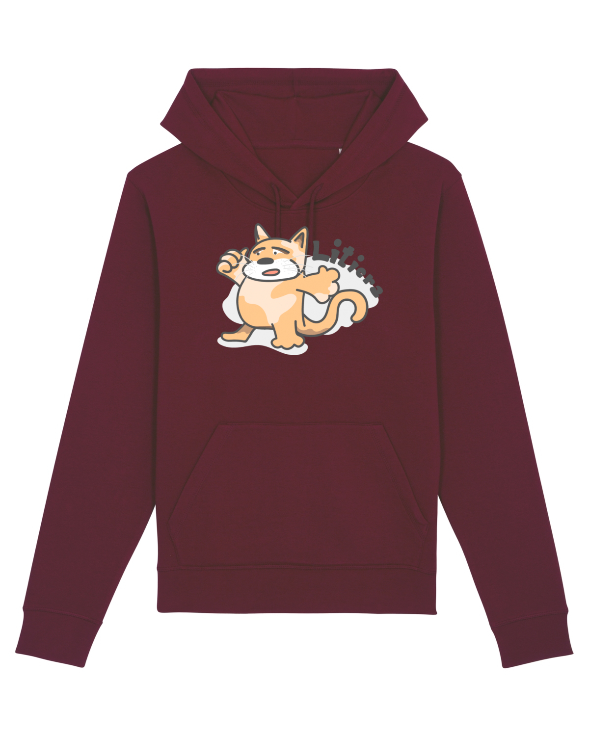 Hanorac Unisex Drummer Burgundy