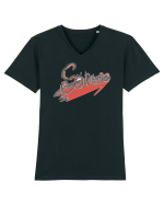 Saracie Tricou mânecă scurtă guler V Bărbat Presenter
