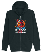 Crevetele rock Let's Rock Shrimp Hanorac cu fermoar Unisex Connector