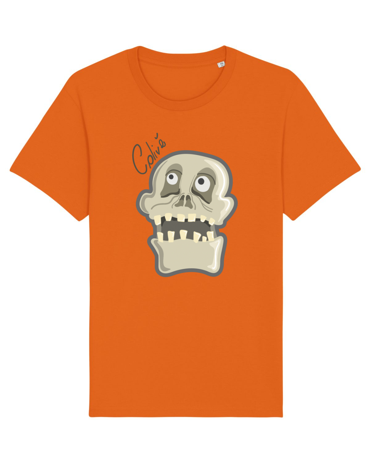Tricou mânecă scurtă Unisex Rocker Bright Orange