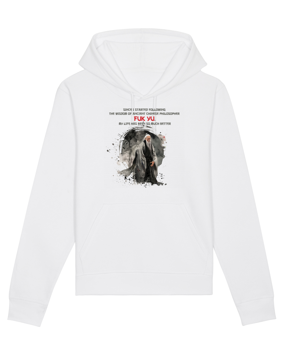 Hanorac Unisex Drummer White
