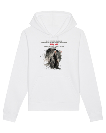 Ancient chinese philosopher FUK YU  White