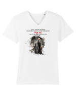 Ancient chinese philosopher FUK YU  Tricou mânecă scurtă guler V Bărbat Presenter
