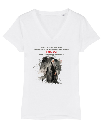 Ancient chinese philosopher FUK YU  2 White