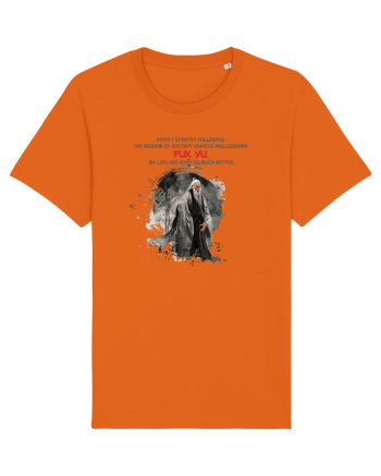 Ancient chinese philosopher FUK YU  2 Bright Orange