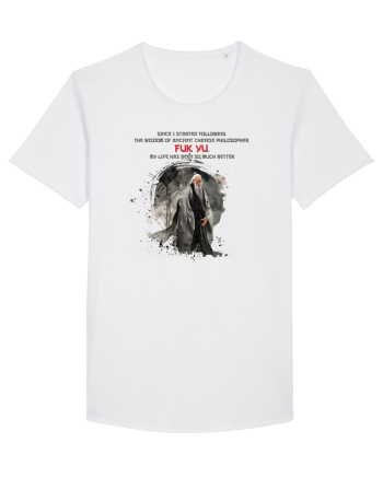 Ancient chinese philosopher FUK YU  2 White