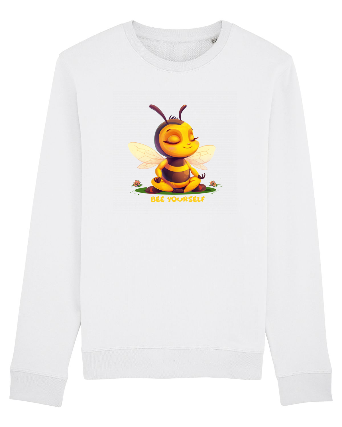 Bluză mânecă lungă Unisex Rise White