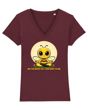 BEE THE BEEING YOU WERE BORN TO BEE Burgundy