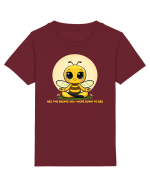 BEE THE BEEING YOU WERE BORN TO BEE Tricou mânecă scurtă  Copii Mini Creator