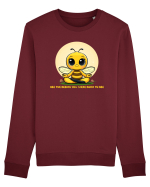 BEE THE BEEING YOU WERE BORN TO BEE Bluză mânecă lungă Unisex Rise