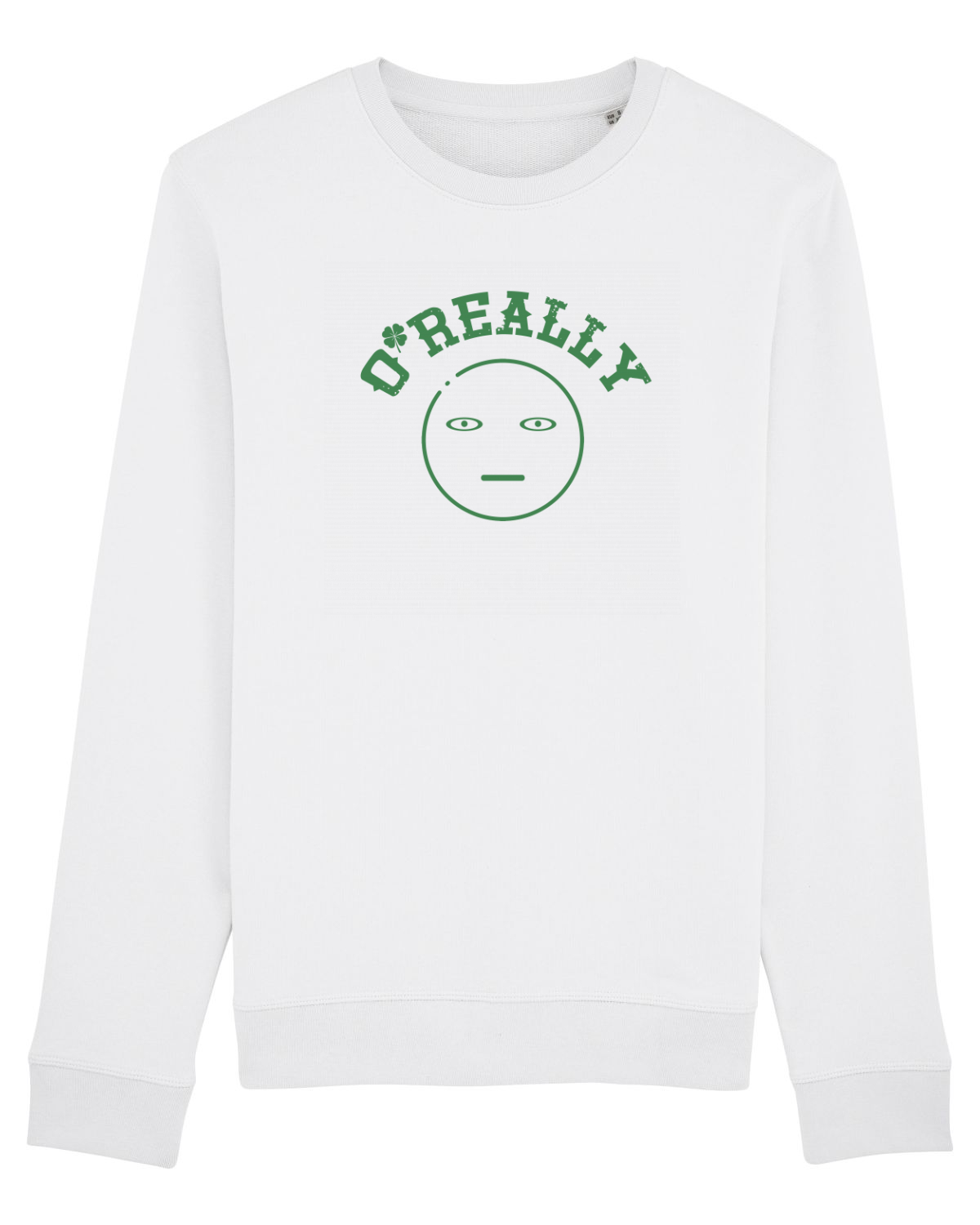 Bluză mânecă lungă Unisex Rise White