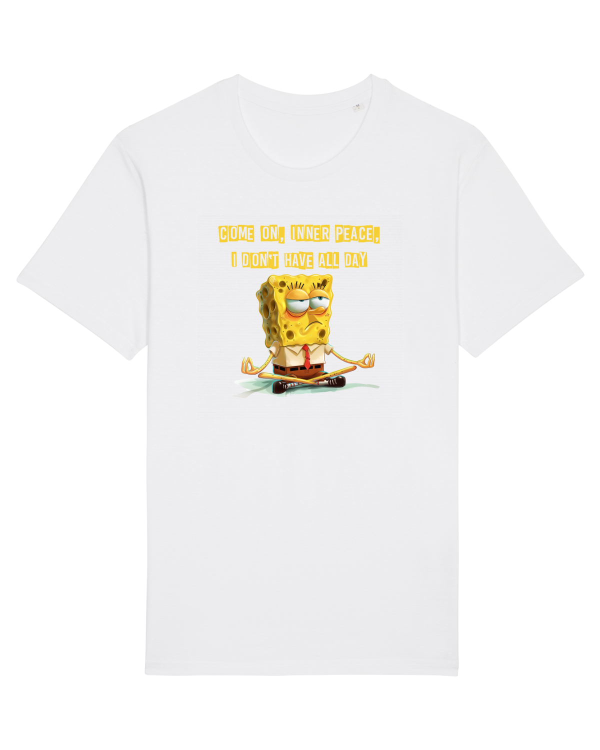 Tricou mânecă scurtă Unisex Rocker White