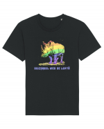 UNICORNUL MEU DE LUPTA Tricou mânecă scurtă Unisex Rocker