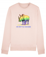 MY BATTLE UNICORN Bluză mânecă lungă Unisex Rise