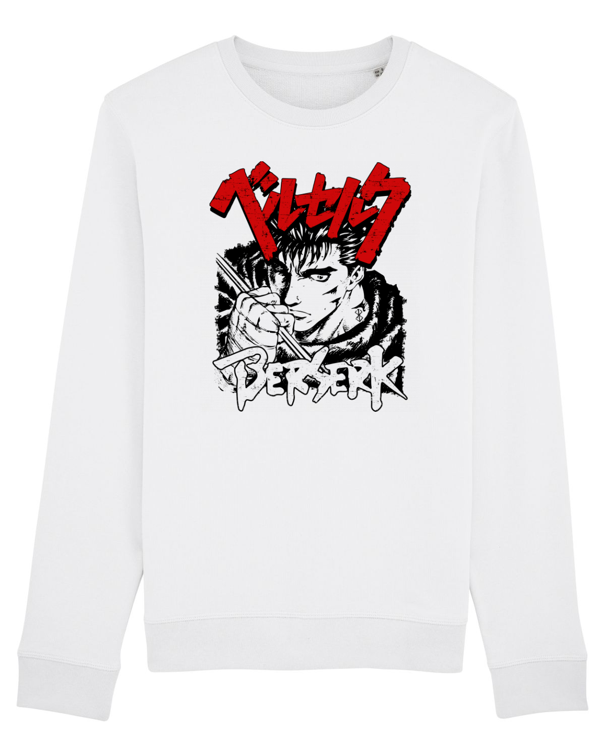 Bluză mânecă lungă Unisex Rise White