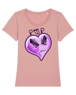 Pwp - pup Tricou mânecă scurtă guler larg fitted Damă Expresser