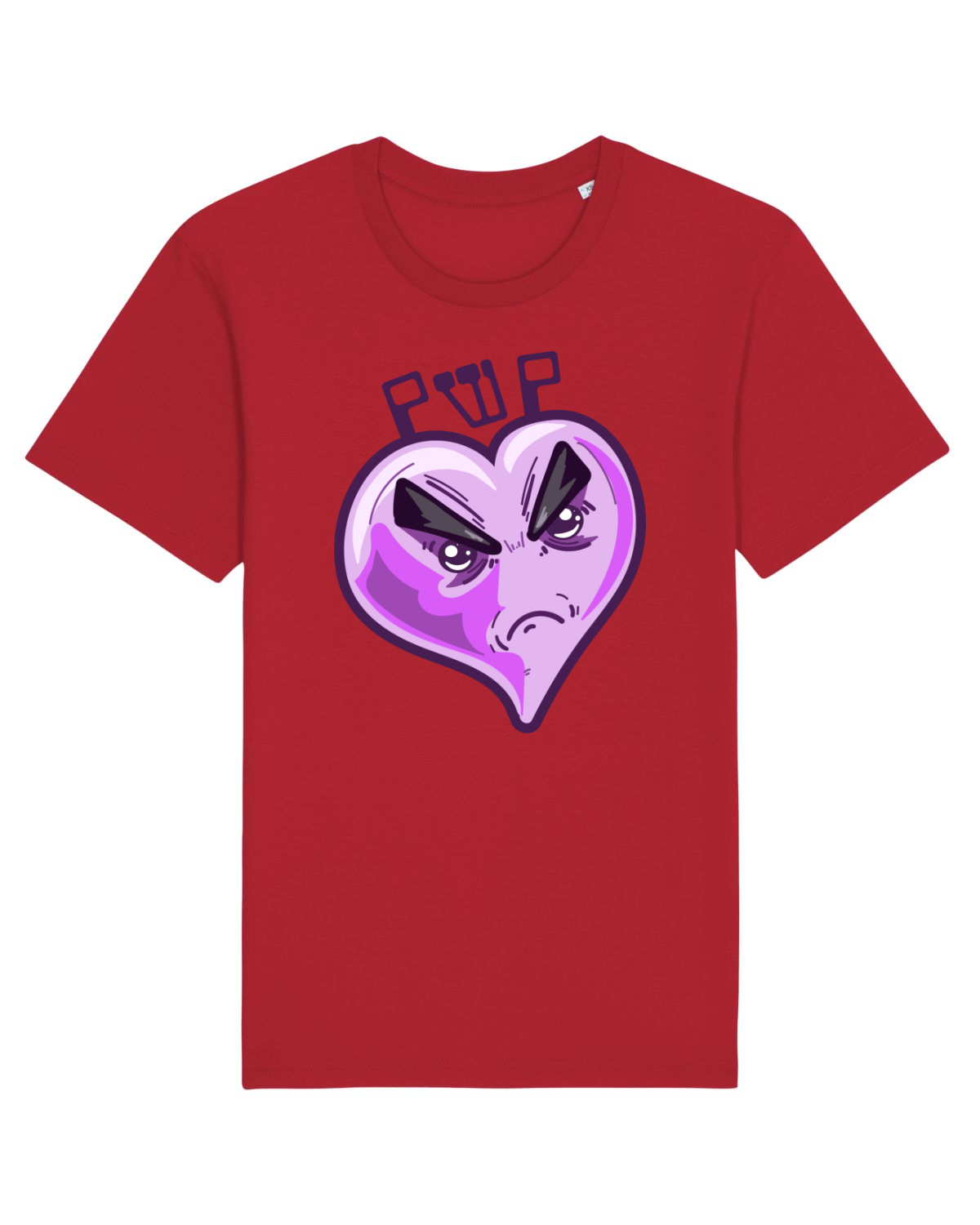 Tricou mânecă scurtă Unisex Rocker Red