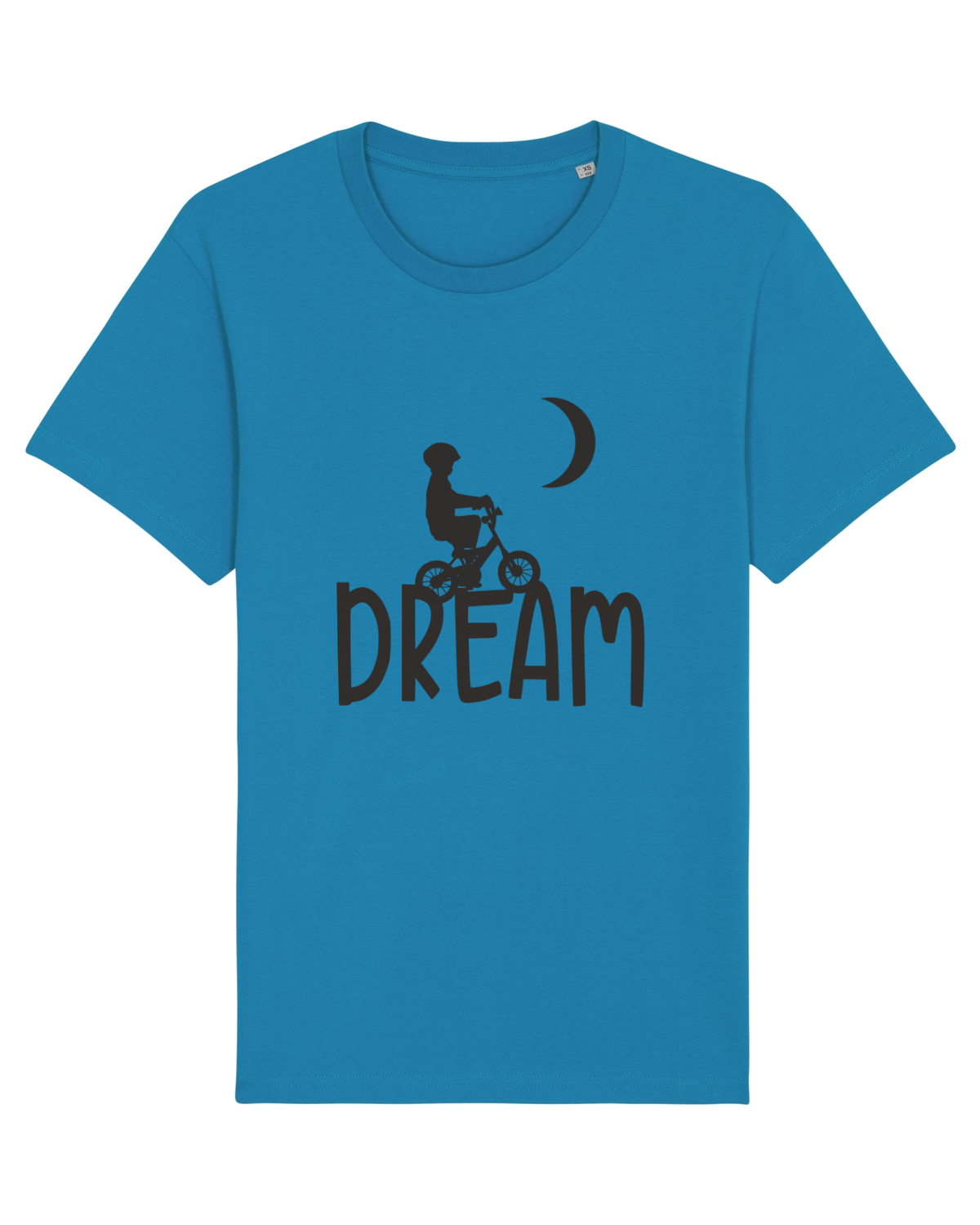 Tricou mânecă scurtă Unisex Rocker Azur