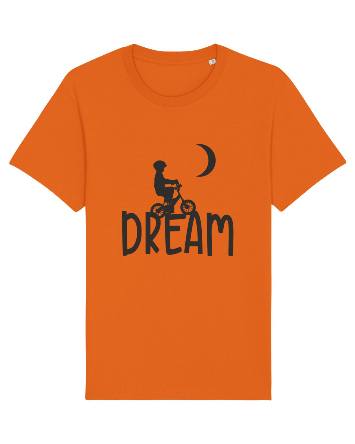 Tricou mânecă scurtă Unisex Rocker Bright Orange