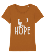 Speră! Tricou mânecă scurtă guler larg fitted Damă Expresser