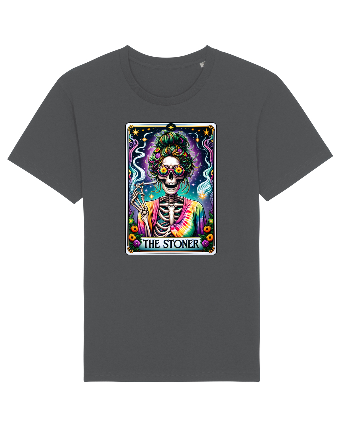 Tricou mânecă scurtă Unisex Rocker Anthracite