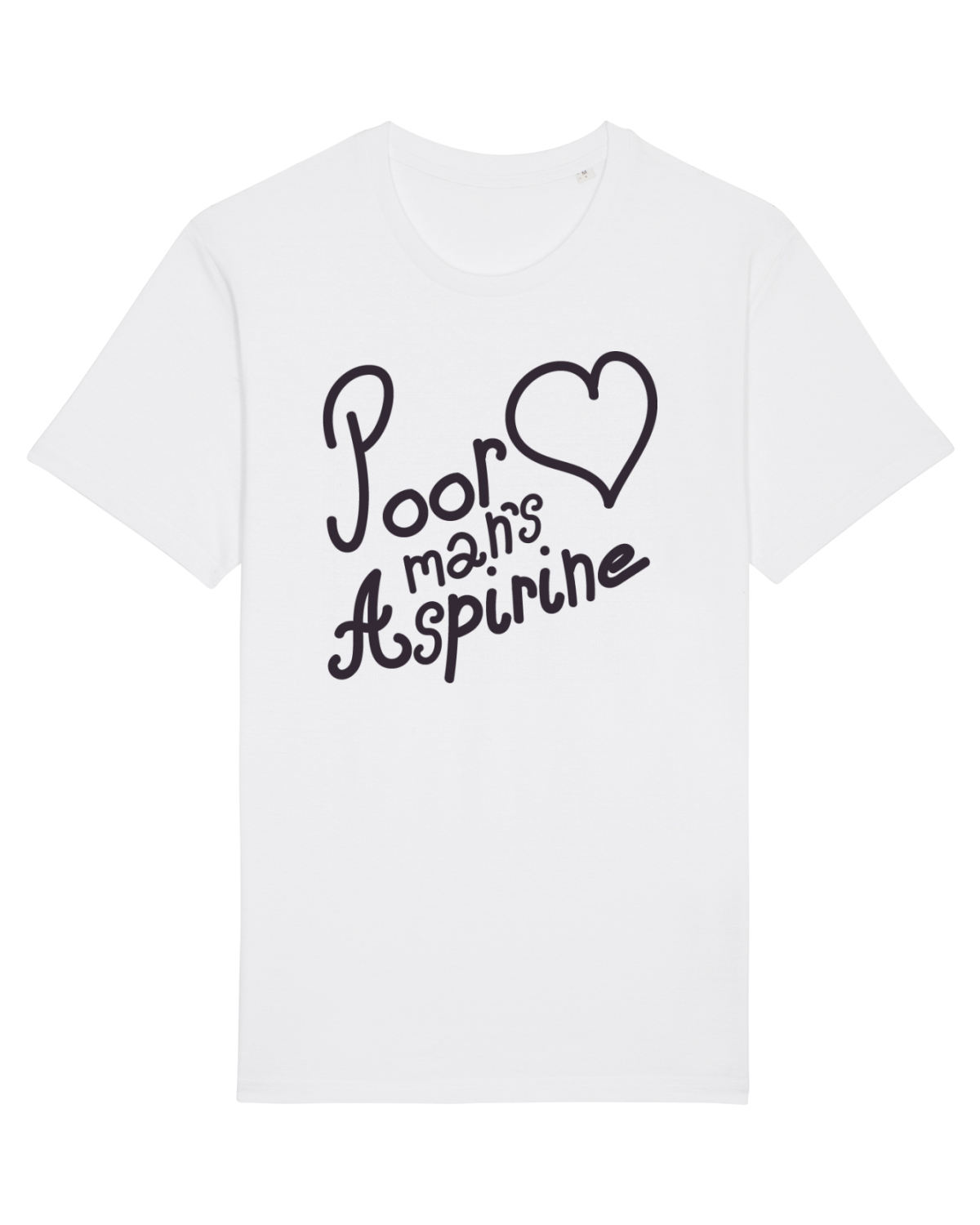 Tricou mânecă scurtă Unisex Rocker White