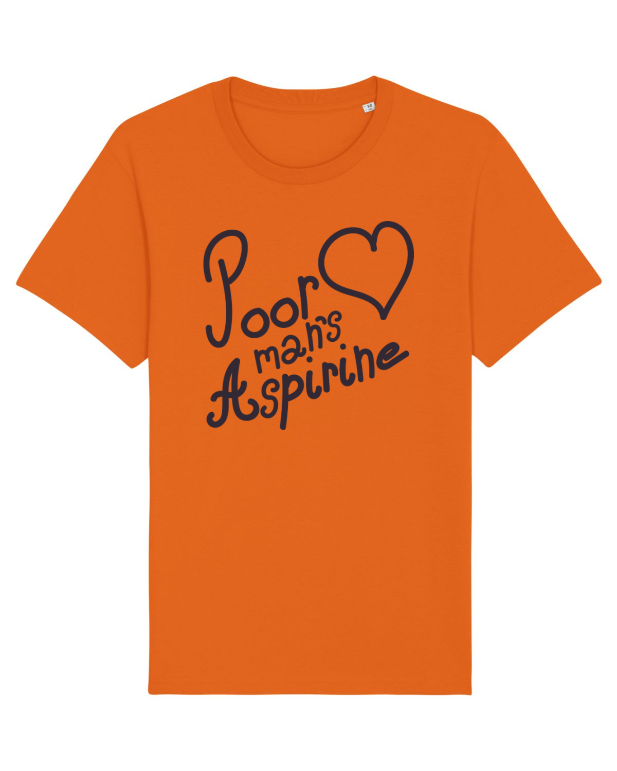 Tricou mânecă scurtă Unisex Rocker Bright Orange