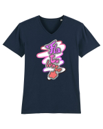 Flatulente Tricou mânecă scurtă guler V Bărbat Presenter