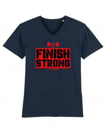 Finish Strong Fitness French Navy