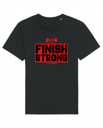 Finish Strong Fitness Black