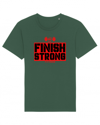 Finish Strong Fitness Bottle Green
